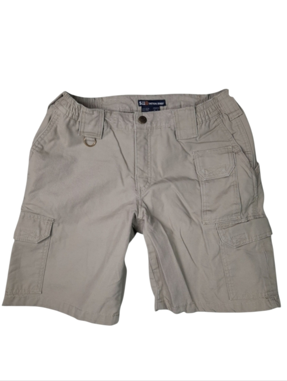 5.11 Tactical Cargo Shorts Tan Cotton Canvas SZ 6